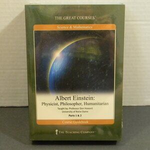 The Great Courses: Chaos- Science & Math 4 DVD & Guidebook Albert Einstein NEW